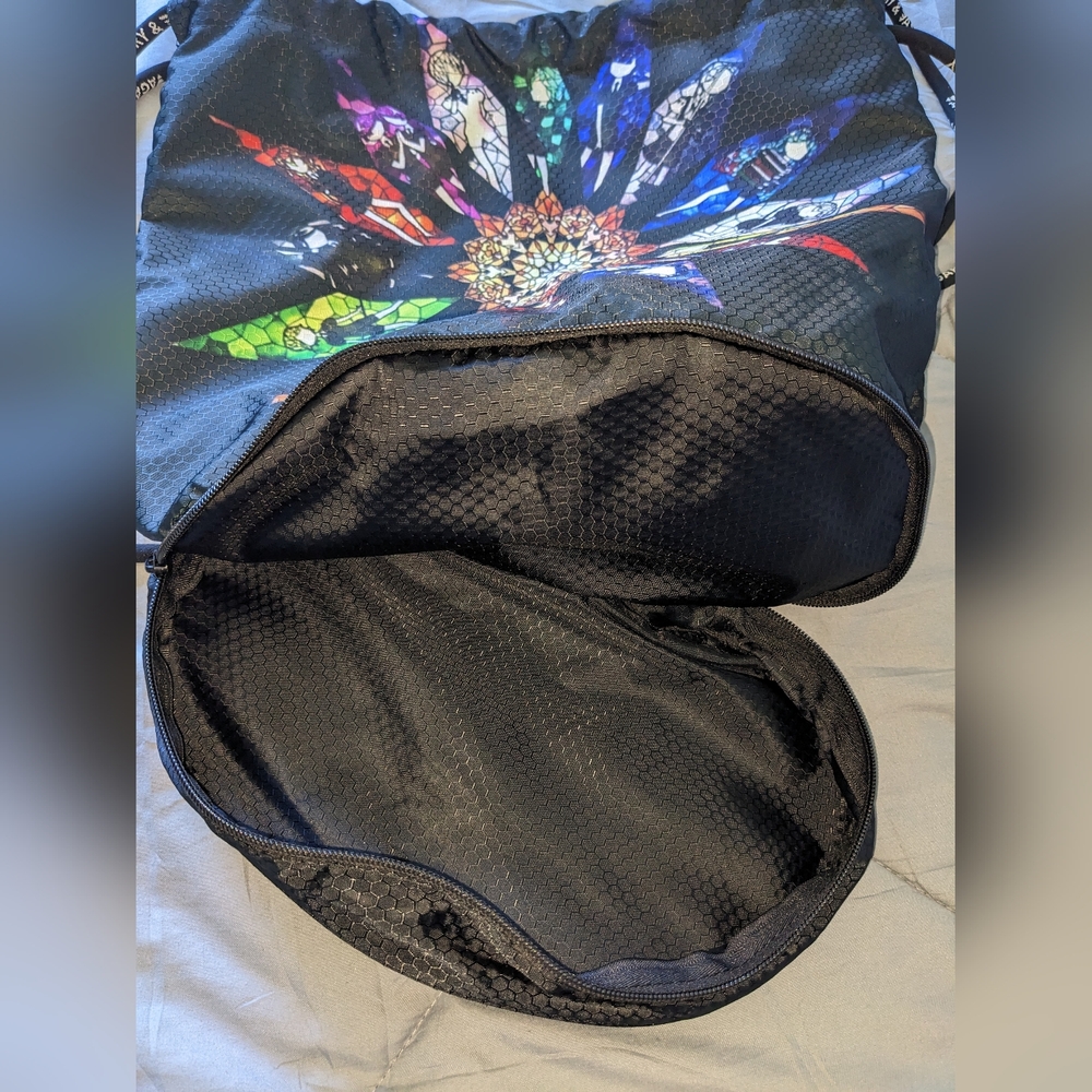 Agary & Easy Black Drawstring Backpack Featuring Land Of The Lustrous - Picture 6 of 9